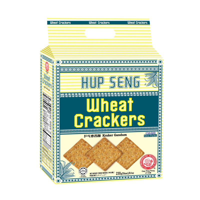 Hup Seng Wheat Cracker CA 230g (10s) Ja Lan Tiong